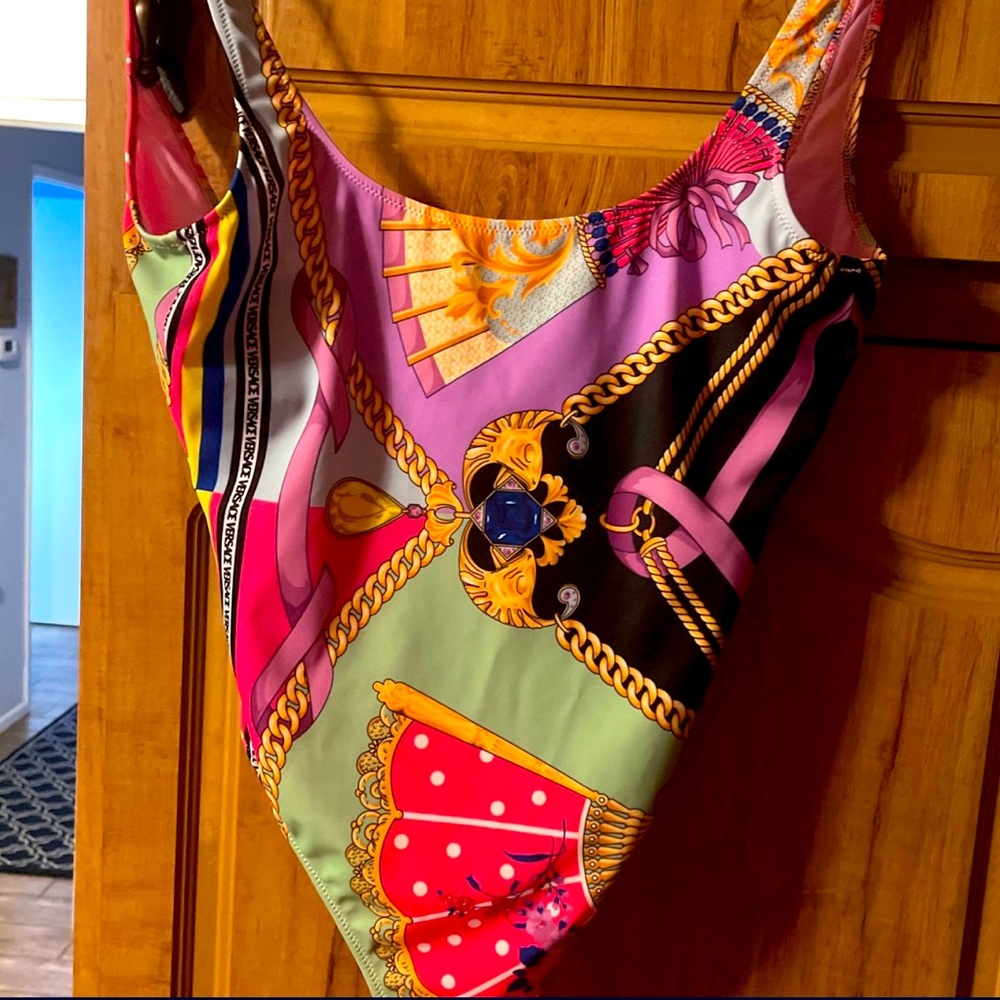 Brand new Versace one piece women’s bathing suit size small